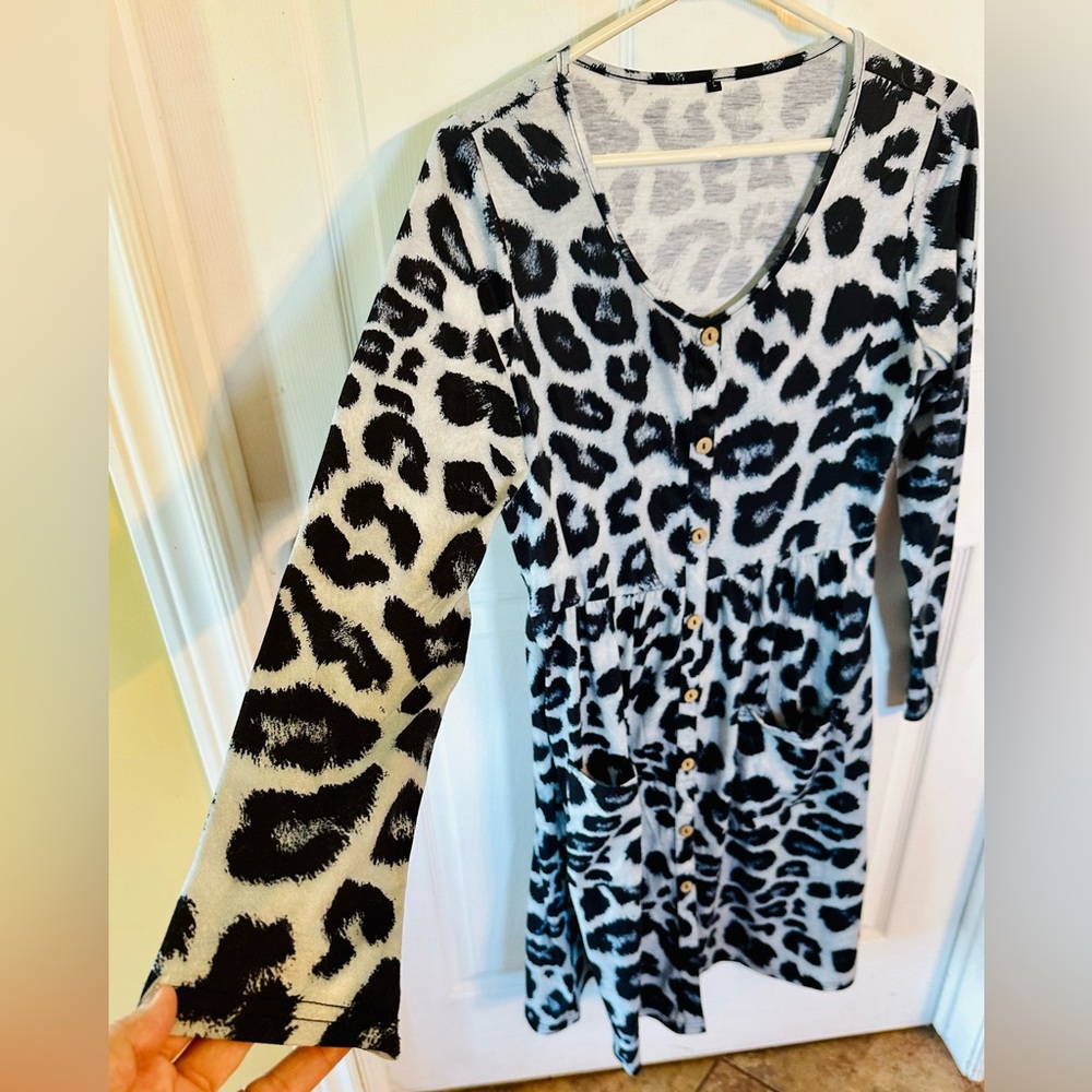 👗💙🩶Spring/Fall Dress🩶💙👗 - Picture 6 of 7